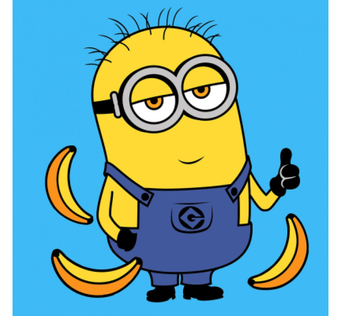 Santi Картина по номерам Santi Minion 25*25 см (954594)