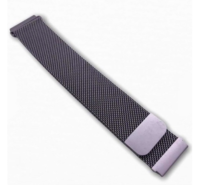 BeCover Ремінець до смарт-годинника BeCover Milanese Style для Samsung Galaxy (20mm)/Watch 5/ Watch 4.../Gear S2 Classic/Gear Sport Gray (707673)