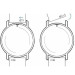BeCover Ремінець до смарт-годинника BeCover Milanese Style для Samsung Galaxy (20mm)/Watch 5/ Watch 4.../Gear S2 Classic/Gear Sport Silver (707675)