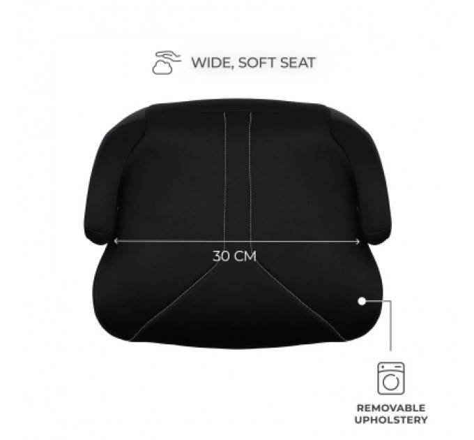 Kinderkraft Автокрісло Kinderkraft i-Boost 2 бустер Black (KCIBOO02BLK0000) (5902533929153)