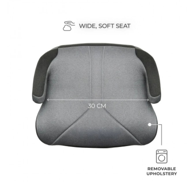 Kinderkraft Автокрісло Kinderkraft i-Boost 2 бустер Grey (KCIBOO02GRY0000) (5902533929160)