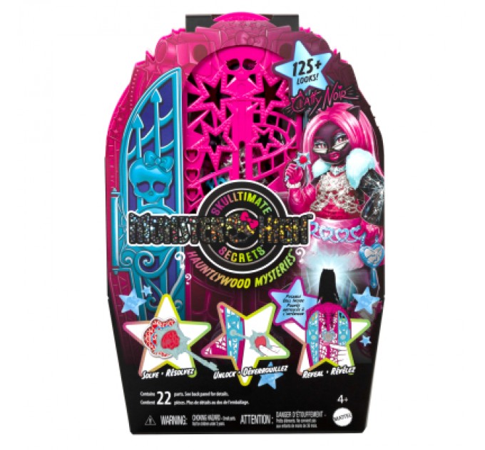 Monster High Лялька Monster High сюрприз Таємниці Жахлівуда Жахо-секрети Кетті Нуар (JBG82)