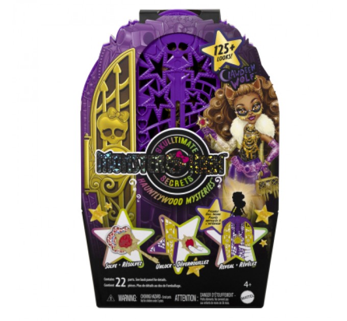 Monster High Лялька Monster High сюрприз Таємниці Жахлівуда Жахо-секрети Клодін (JBG80)