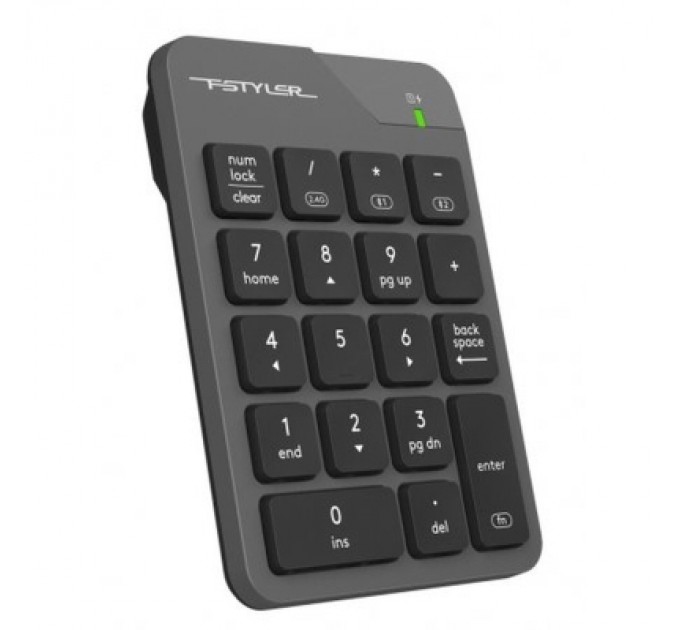 A4Tech Клавіатура A4Tech FBK21C Wireless/Bluetooth Smoky Grey (4711421995108)