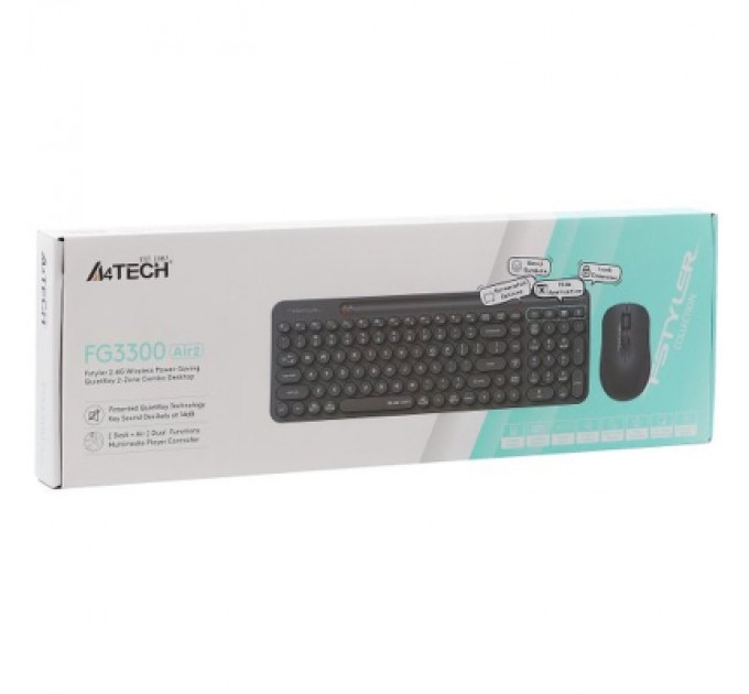 A4Tech Комплект A4Tech FG3300 Air2 USB UA Grey (4711421997416)