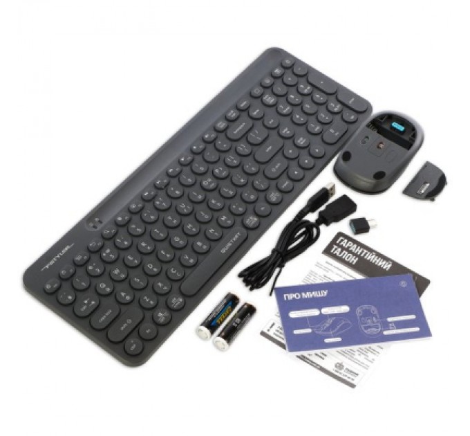 A4Tech Комплект A4Tech FG3300 Air2 USB UA Grey (4711421997416)