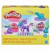 Hasbro Набір для творчості Hasbro Play-Doh Sparkle collection 6 баночок (F9932)