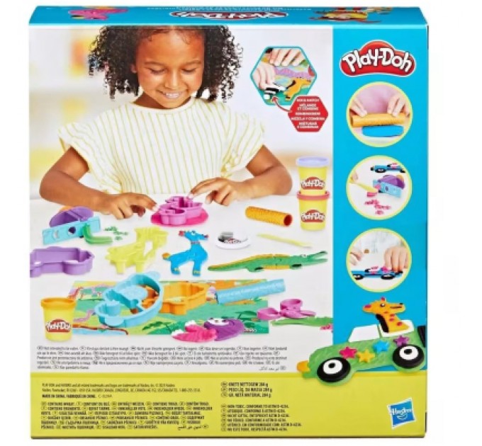 Hasbro Набір для творчості Hasbro Play-Doh Сафарі (F7213)