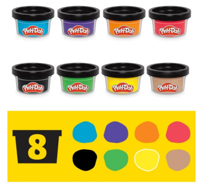 Hasbro Набір для творчості Hasbro Play-Doh Черепашки-ніндзя Ковабунга (G0556)