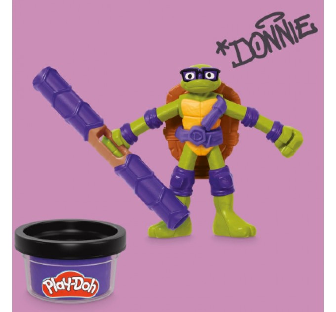 Hasbro Набір для творчості Hasbro Play-Doh Черепашки-ніндзя Ковабунга (G0556)