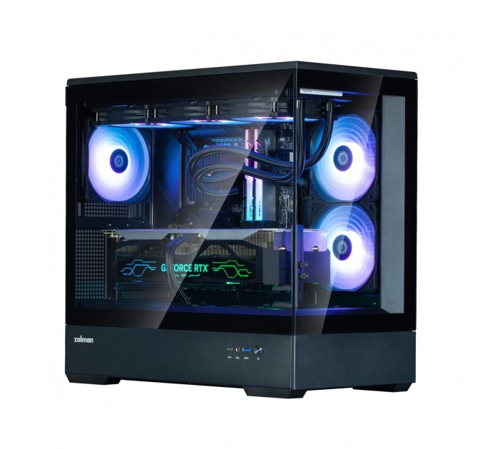Zalman Корпус Zalman P30 Black V2 (P30BLACKV2) без БЖ