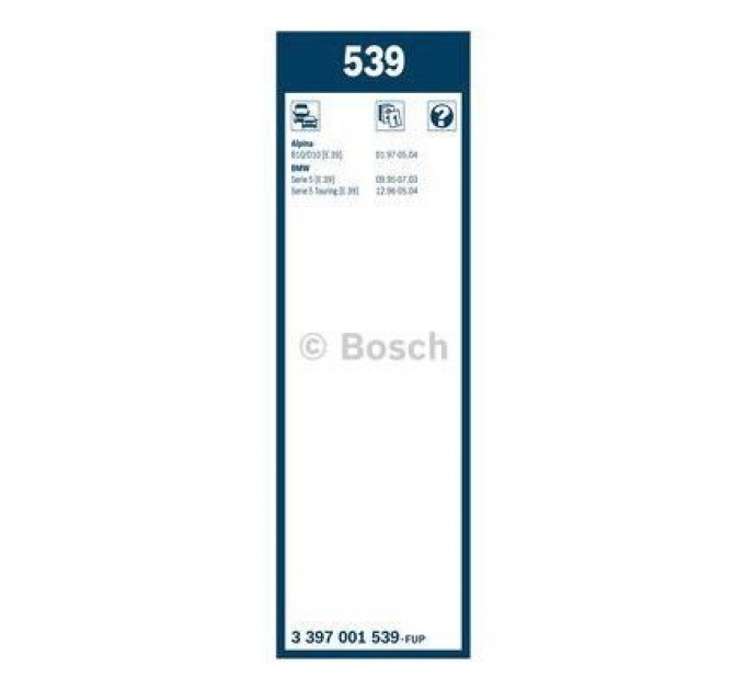 Bosch Щітка склоочисника Bosch 3 397 001 539