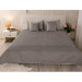 Руно Покривало Руно двостороннє декоративне Velour Grey ромб 150х220 см (360.55_Grey ромб)