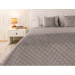 Руно Покривало Руно двостороннє декоративне Velour Grey ромб 150х220 см (360.55_Grey ромб)