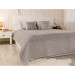 Руно Покривало Руно двостороннє декоративне Velour Grey ромб 150х220 см (360.55_Grey ромб)