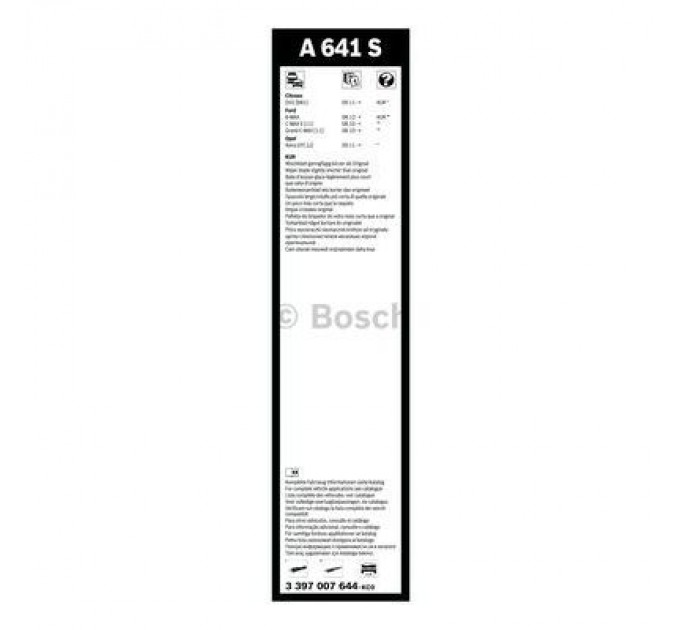 Bosch Щітка склоочисника Bosch 3 397 007 644