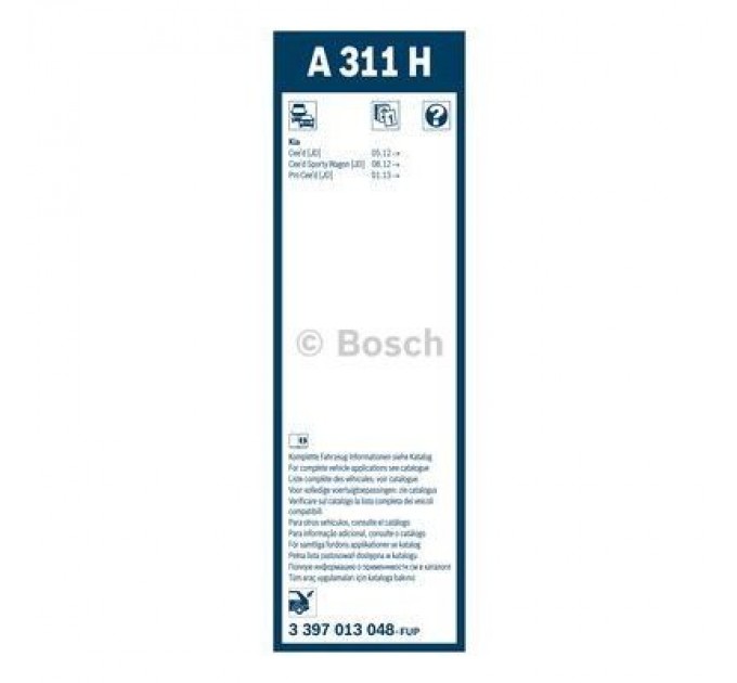 Bosch Щітка склоочисника Bosch 3 397 013 048
