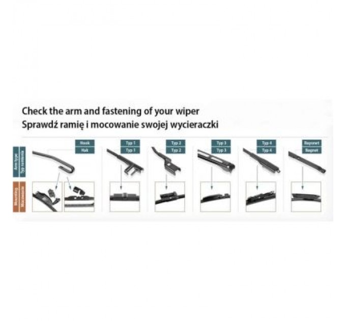 Denso Щітка склоочисника Denso DUR065R