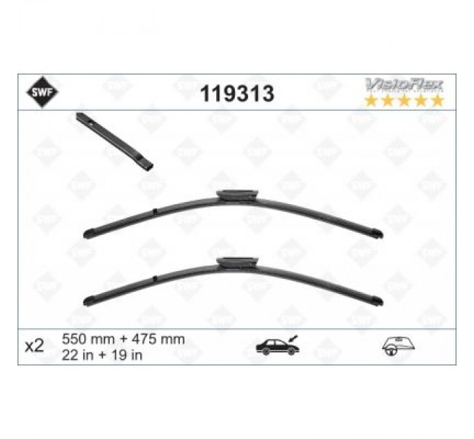SWF Щітка склоочисника SWF 119313