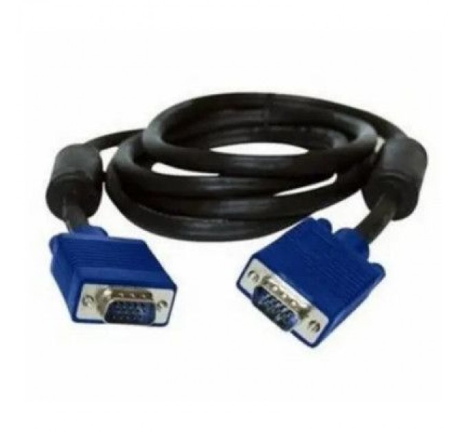 Gresso Кабель мультимедійний VGA 5.0m ferrite V4002 Gresso (2000700002289)
