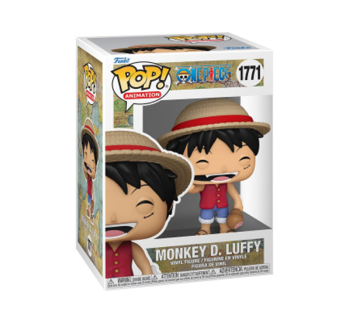Funko Pop Фігурка Funko Pop cерії Великий куш - Луффі, що посміхається (80365)