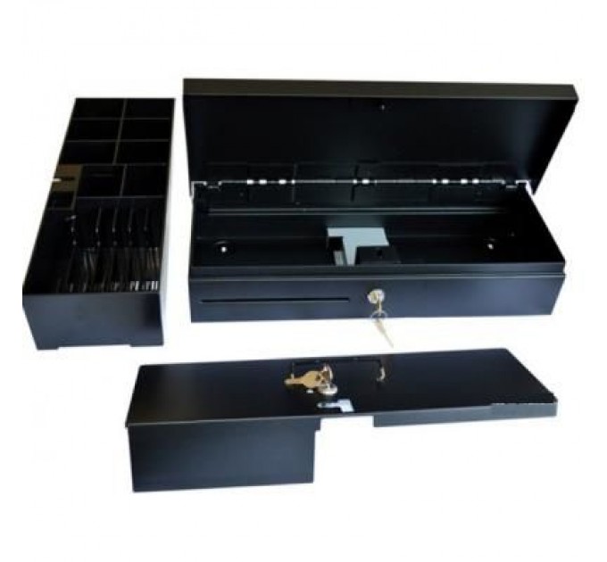 ІКС Грошовий ящик ІКС FT4617 Black,12V с крышкой (FT4617LID)