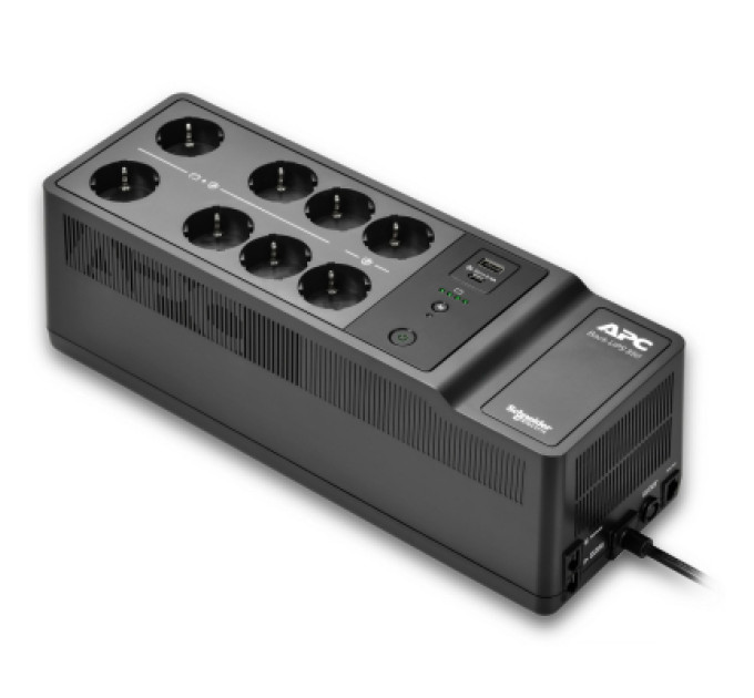 APC Пристрій безперебійного живлення APC Back-UPS 850VA, 520W (BE850G2-GR)