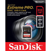 Карта пам'яті SanDisk 512GB SDXC class 10 UHS-II U3 V60 (SDSDXEP-512G-GN4IN)