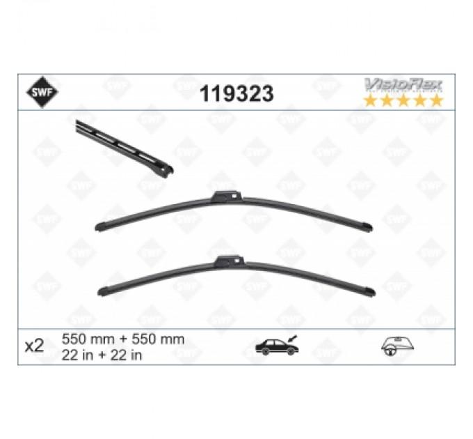 SWF Щітка склоочисника SWF 119323