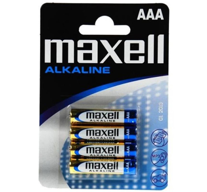 Maxell Батарейка Maxell AAA/LR03 BL 4шт