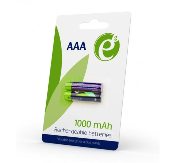 EnerGenie Аккумулятор EnerGenie AAA/HR03 Ni-MH 1000 mAh BL 2шт