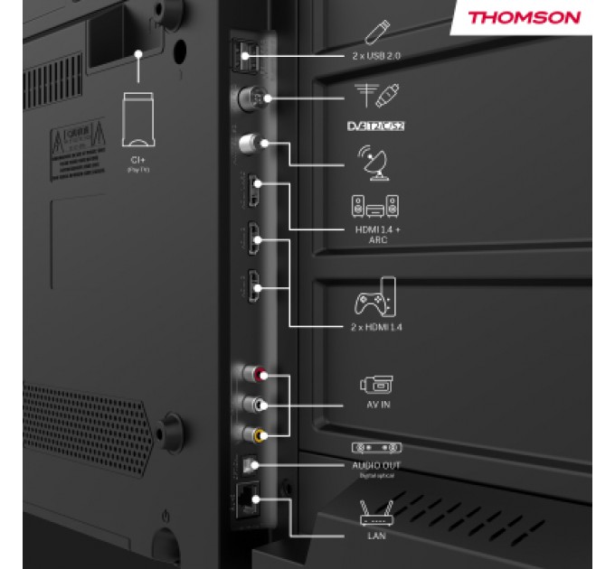 THOMSON Телевізор THOMSON 43FQG3S15