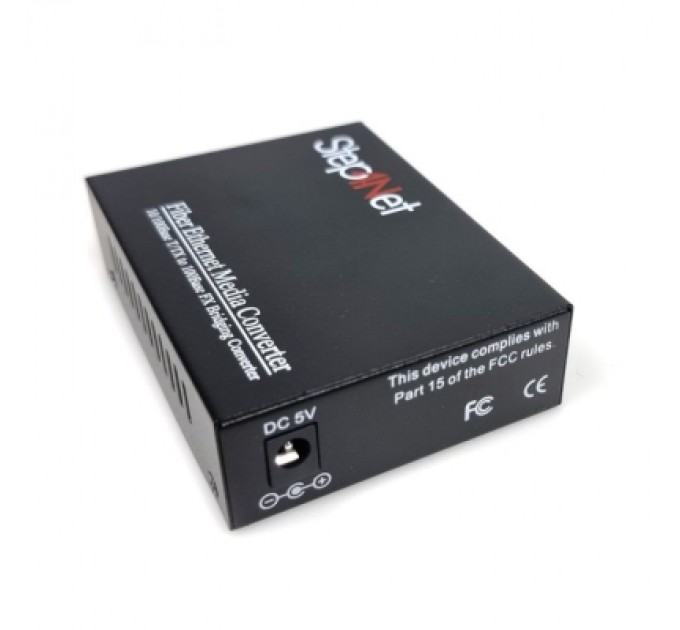 Step4Net Медіаконвертер 10/100Base-TX to 100Base-FX, SM, 1310nm, SC/PC, 20км Step4Net (MC-R-0,1-1SM-1310nm-20-LFP)