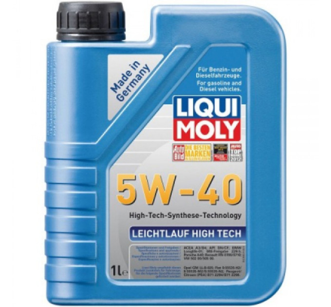 Liqui Moly Моторна олива Liqui Moly Leichtlauf High Tech 5W-40  1л. (8028)