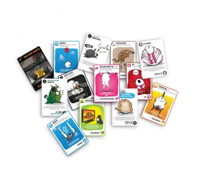 Rozum Настільна гра 18+ Rozum Вибухові кошенята: доросла версія 18+ (810083046389)