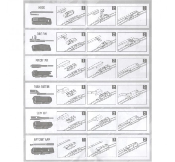 WINSO Щітка склоочисника WINSO PRO SHADOW 500мм (117500)