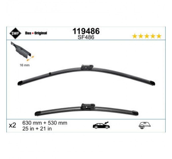SWF Щітка склоочисника SWF 119486