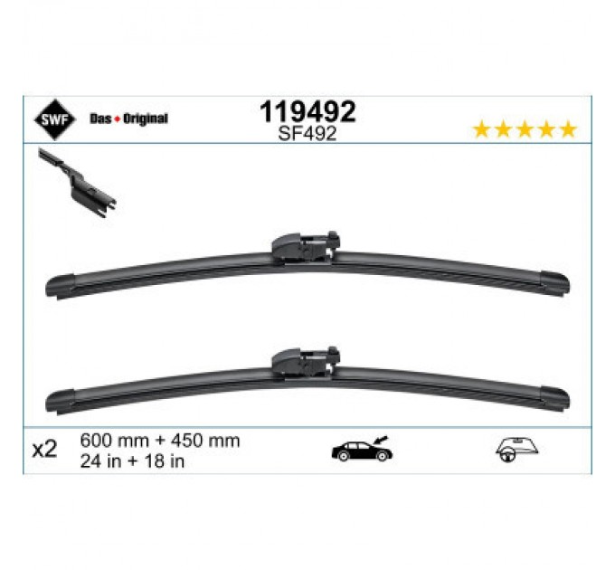 SWF Щітка склоочисника SWF 119492
