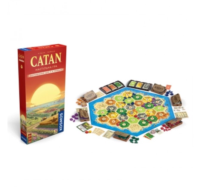 Rozum Настільна гра Rozum Catan Доповнення для 5-6 гравців (R101UA)