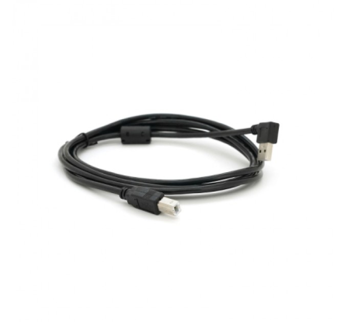 Ritar Кабель для принтера USB 2.0 AM/BM 2.0m 90° corner black Ritar (YT-AM/BM90°-2.0B)