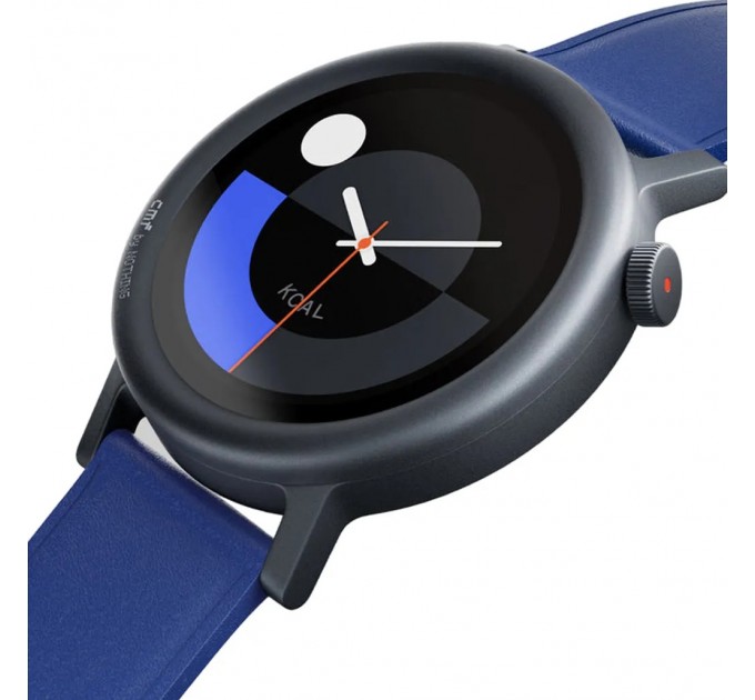 Nothing_ Смарт-годинник CMF by Nothing Watch Pro 2 Metal with Leather Strap D398 Blue (A10700016)_EU