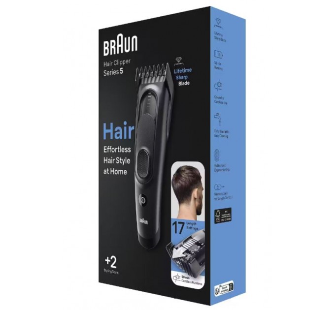 Braun Машинка для стрижки Braun Hair Clip HC 5330