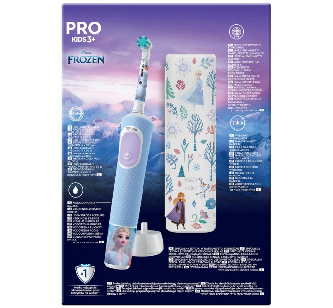 Braun Зубна електрощітка Braun Oral-B Pro Kids D103.413.2KX Frozen