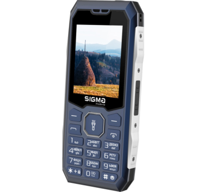 Sigma Мобільний телефон Sigma X-style 341 BRO Type-C Blue (4827798368428)