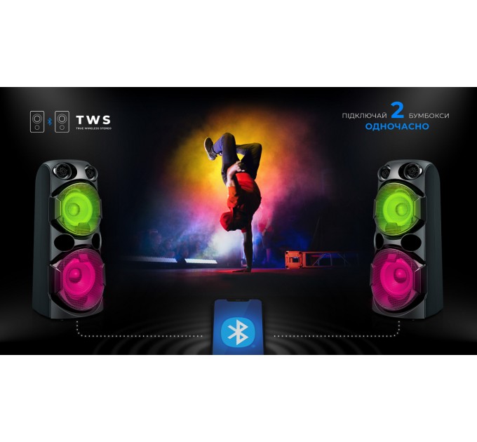 REAL-EL Акустична система REAL-EL X-780 Black