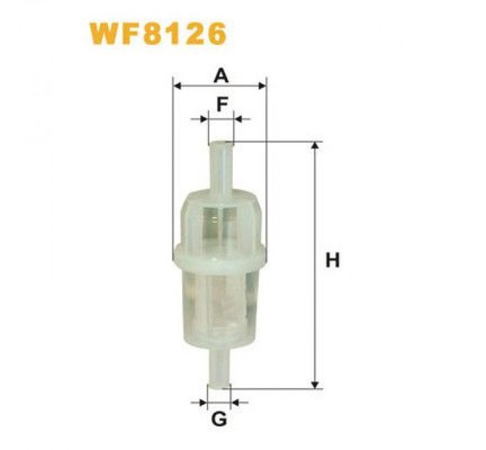 Wixfiltron Фільтр паливний Wixfiltron WF8126