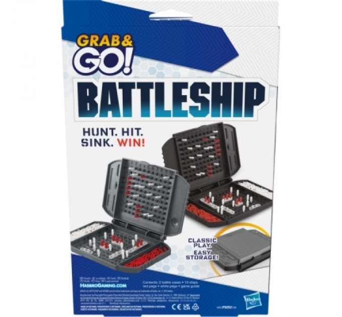 Hasbro Настільна гра Hasbro дорожня Морський бій (F8252)
