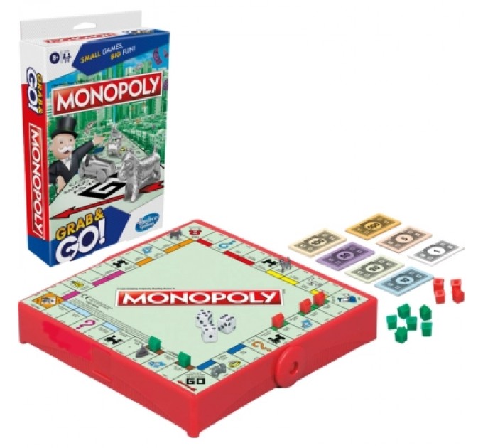 Hasbro Настільна гра Hasbro дорожня Монополія (F8256)