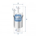 UFI Фільтр паливний UFI 31.833.00