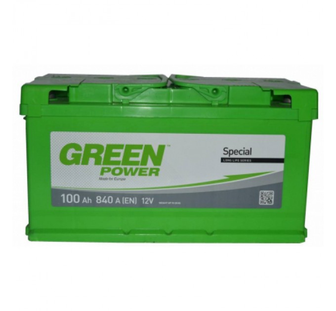 GREEN POWER Акумулятор автомобільний GREEN POWER 100Ah (000022430)